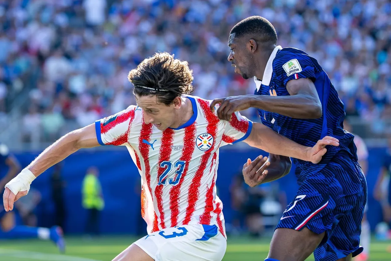 France overcomes scorching heat, aggressive Paraguay to book spot in quarterfinals