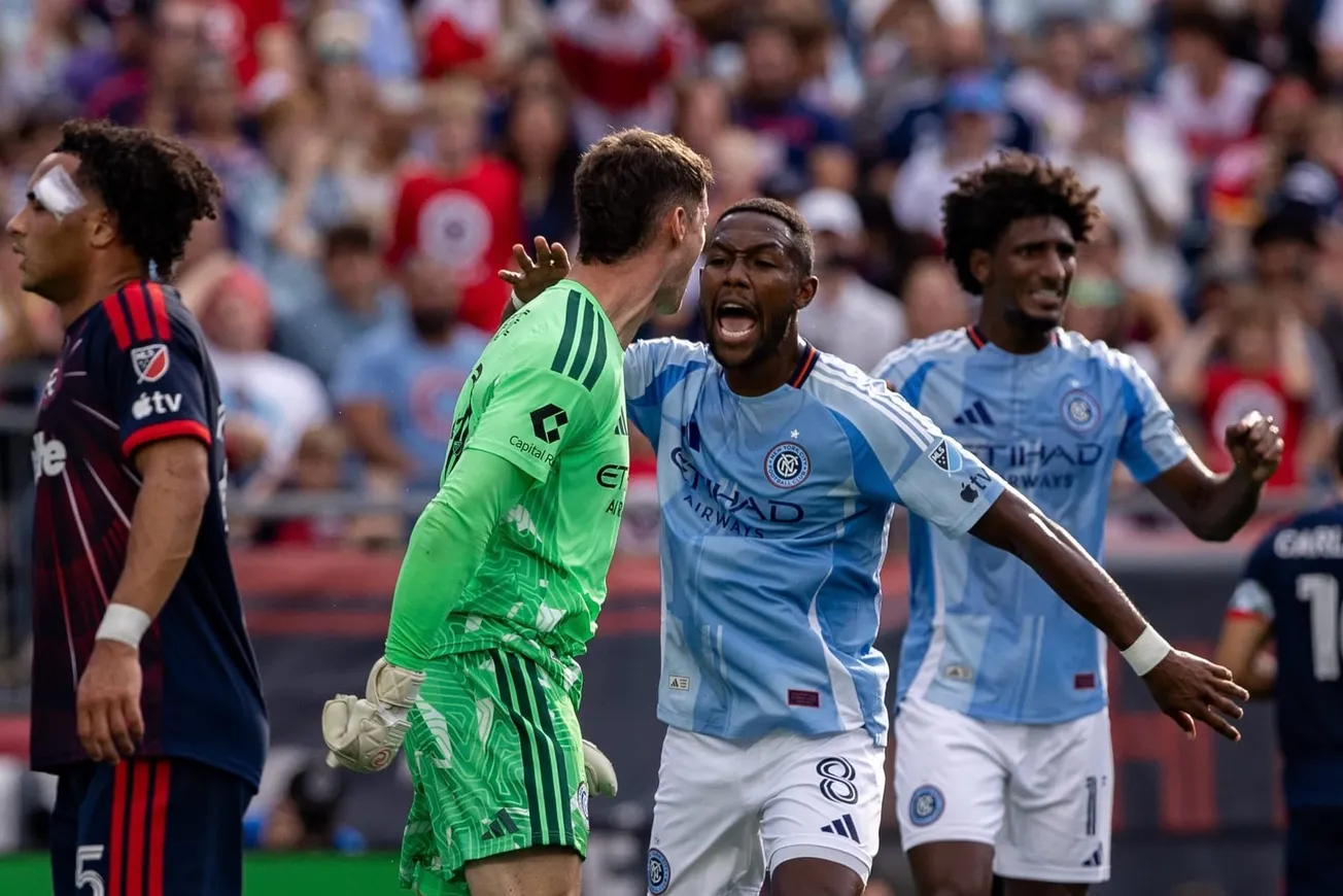 NYCFC overcomes rough start to earn gritty draw in New England