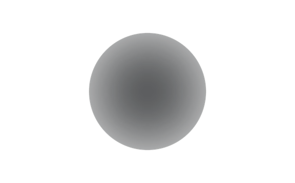 black and white sphere representing beauty