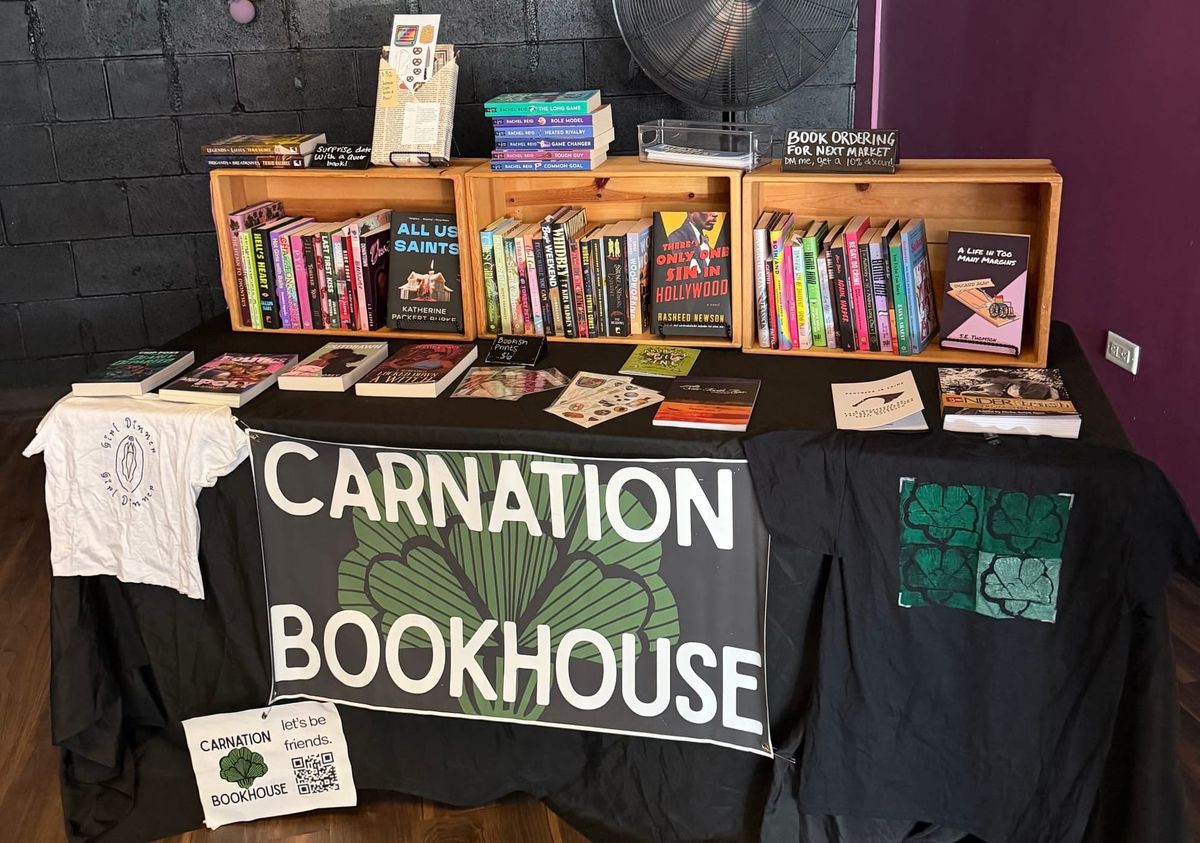 Looking ahead to August at Carnation Bookhouse