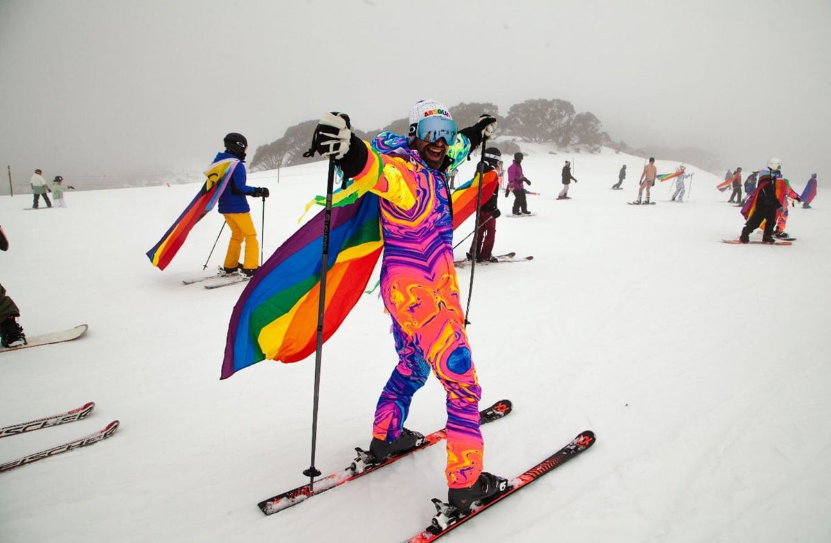 Celebrate pride on the slopes as Gay Ski Week returns to Falls Creek Post feature image