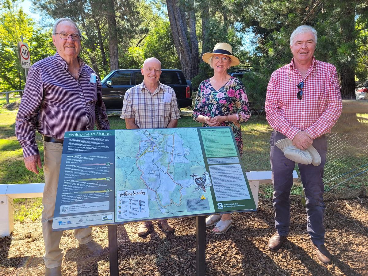 Stanley walk with brochure launch Post feature image