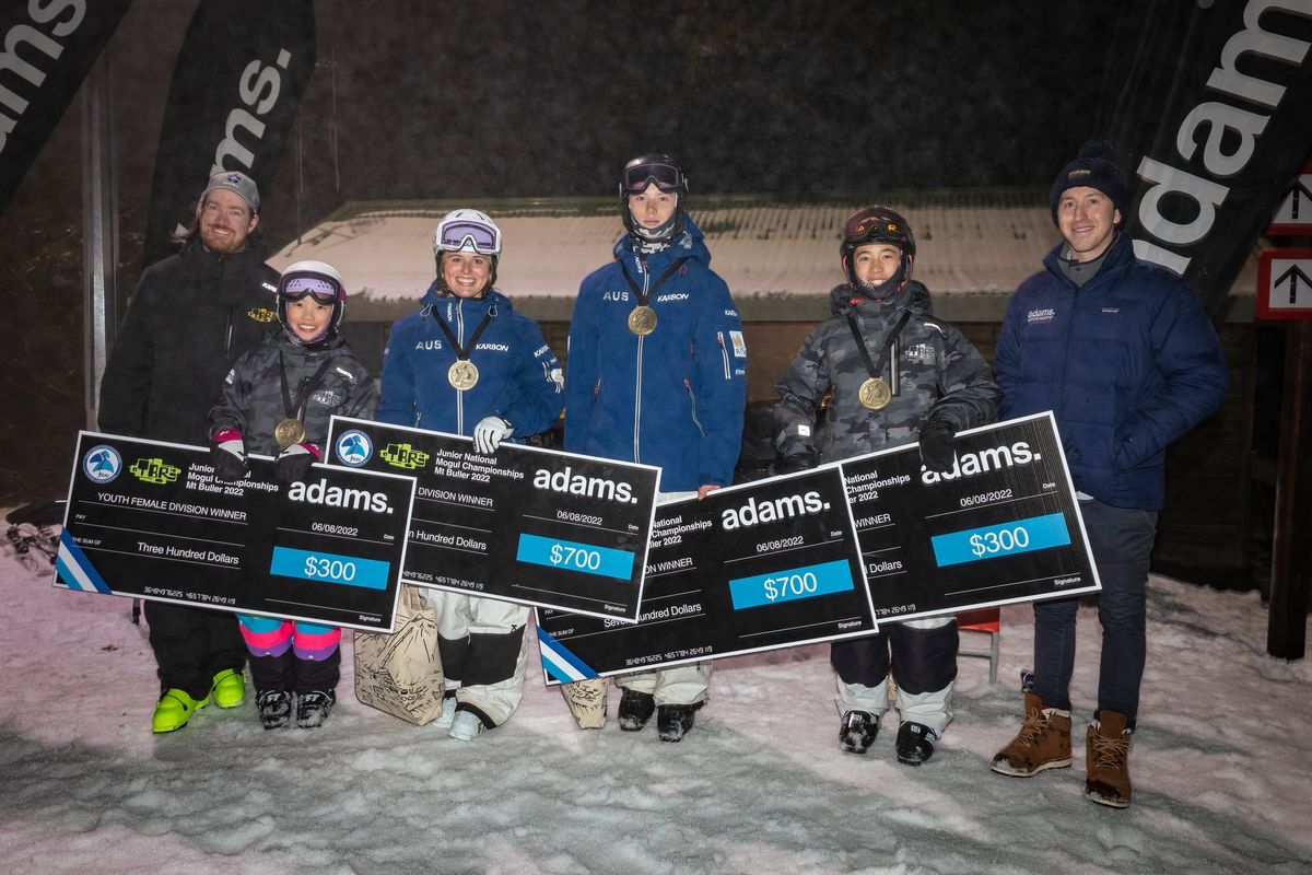 Mogul action returns to Mt Buller with the 2022 Adams jNats a great success Post feature image