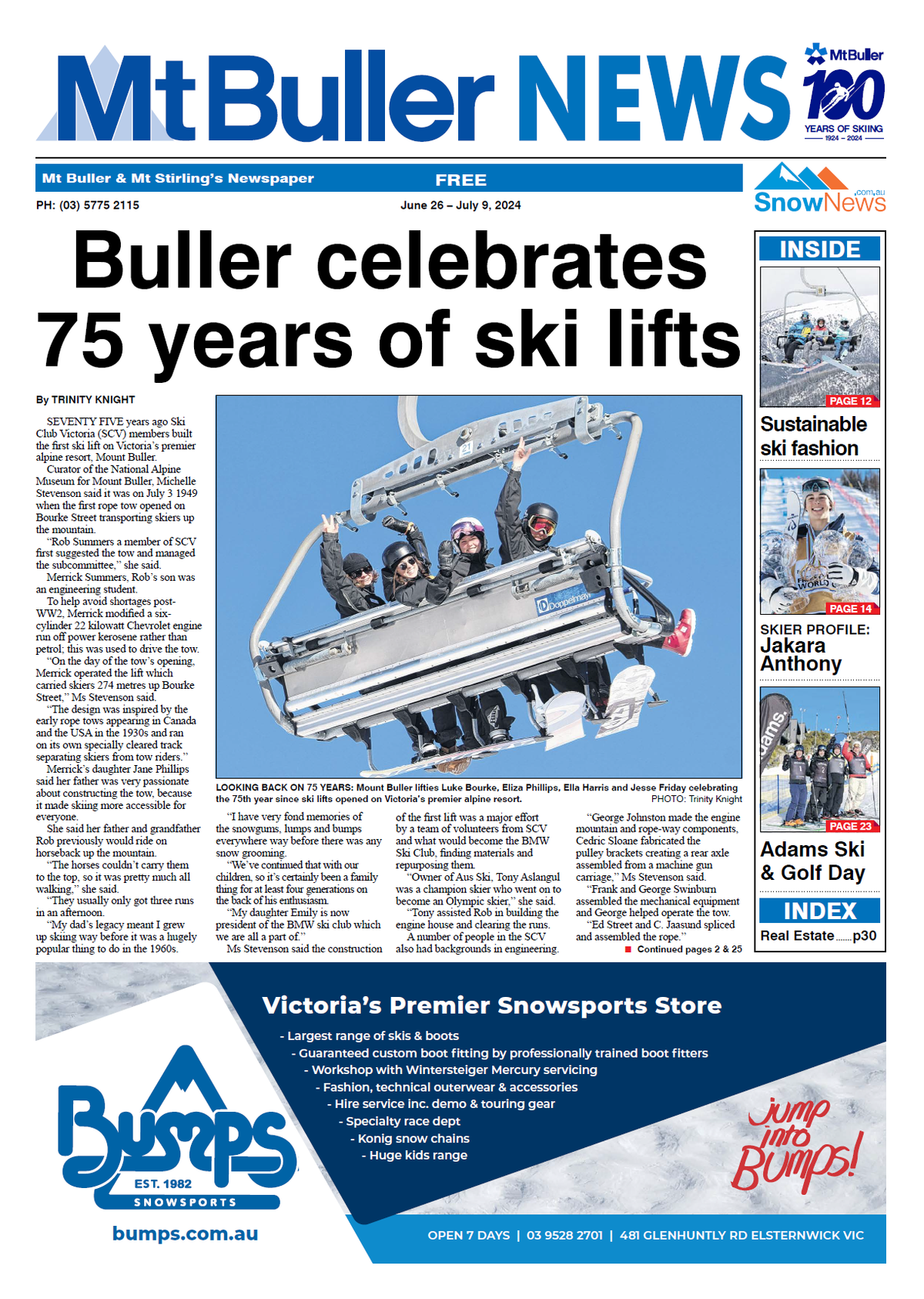 Mt Buller News, June 26, 2024 Post feature image