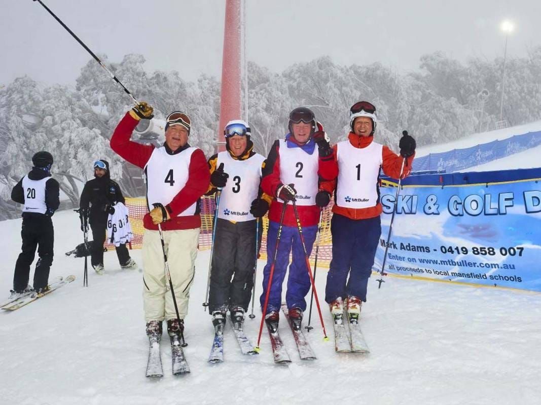 Ski and golf in one day for school kids Post feature image