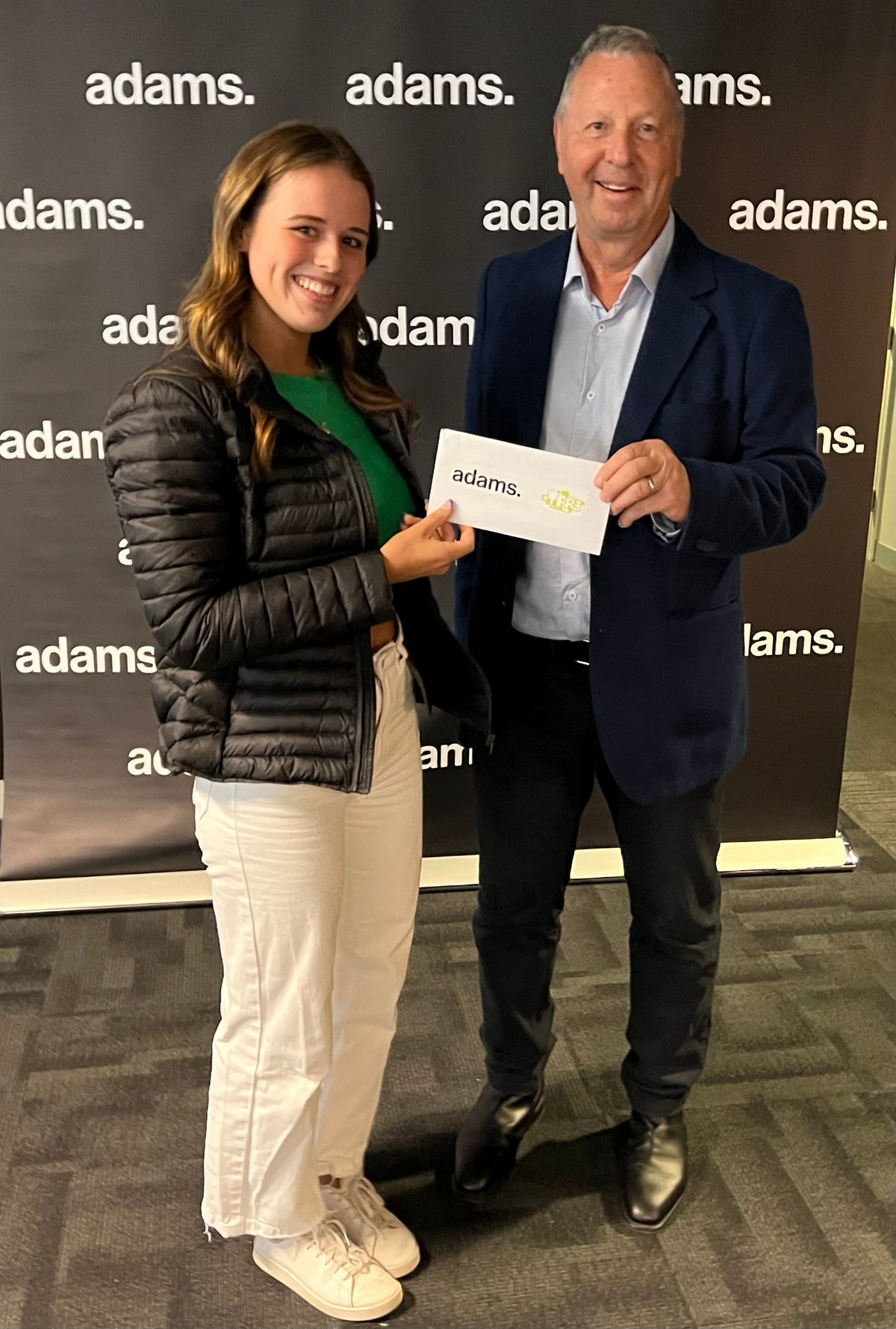 Indi Speirs is winner of Adams scholarship Post feature image