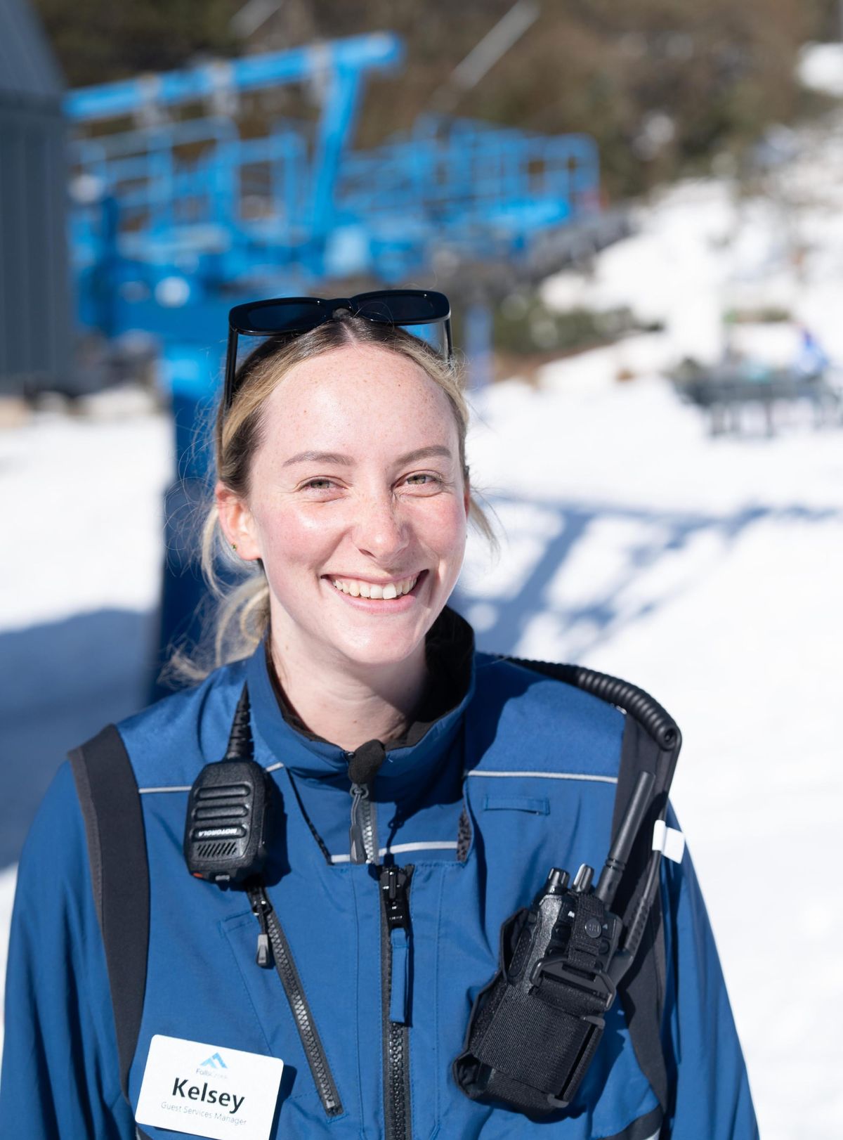 Falls Creek guest services leader adds a creative thread to the season Post feature image