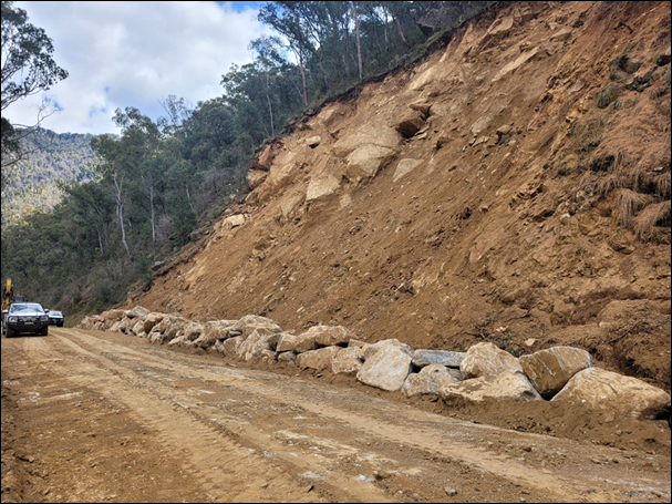 Elliott Way landslip update - Road set to reopen Post image