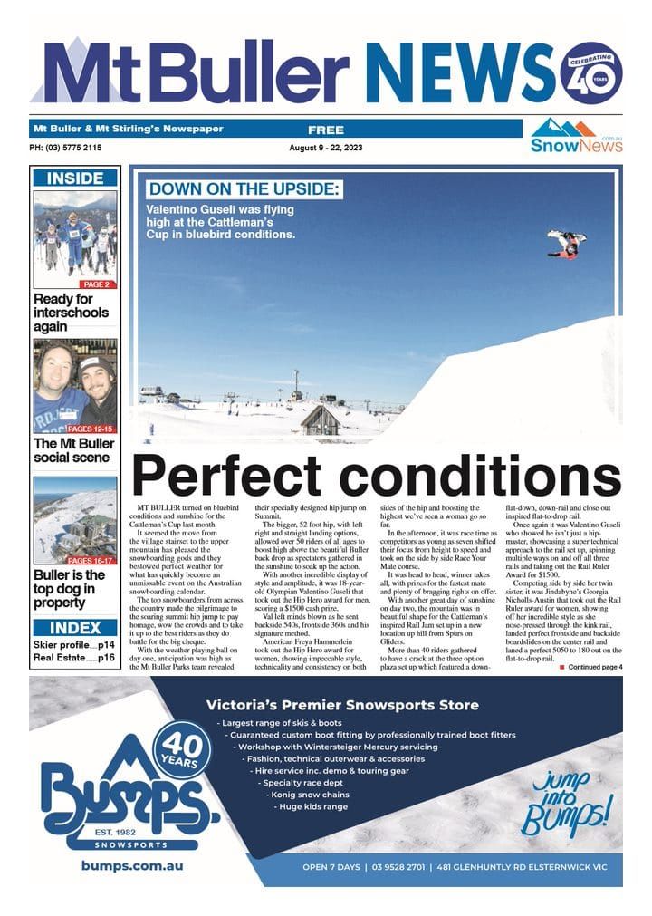 Mt Buller News, August 09, 2023 Post image