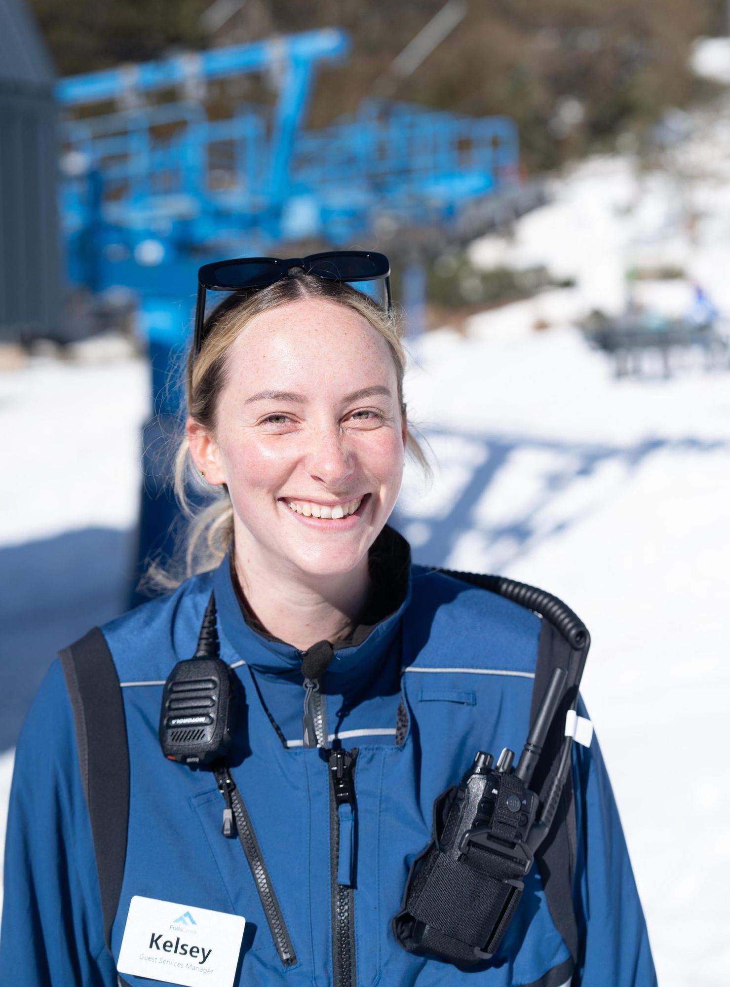 Falls Creek guest services leader adds a creative thread to the season Post image