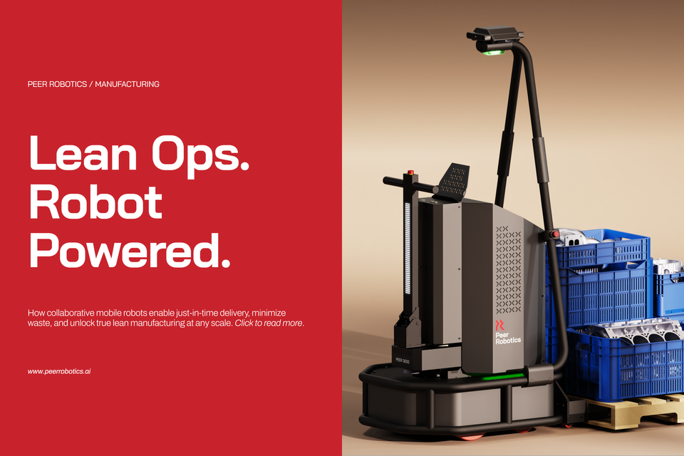 Lean Manufacturing with Collaborative Mobile Robots