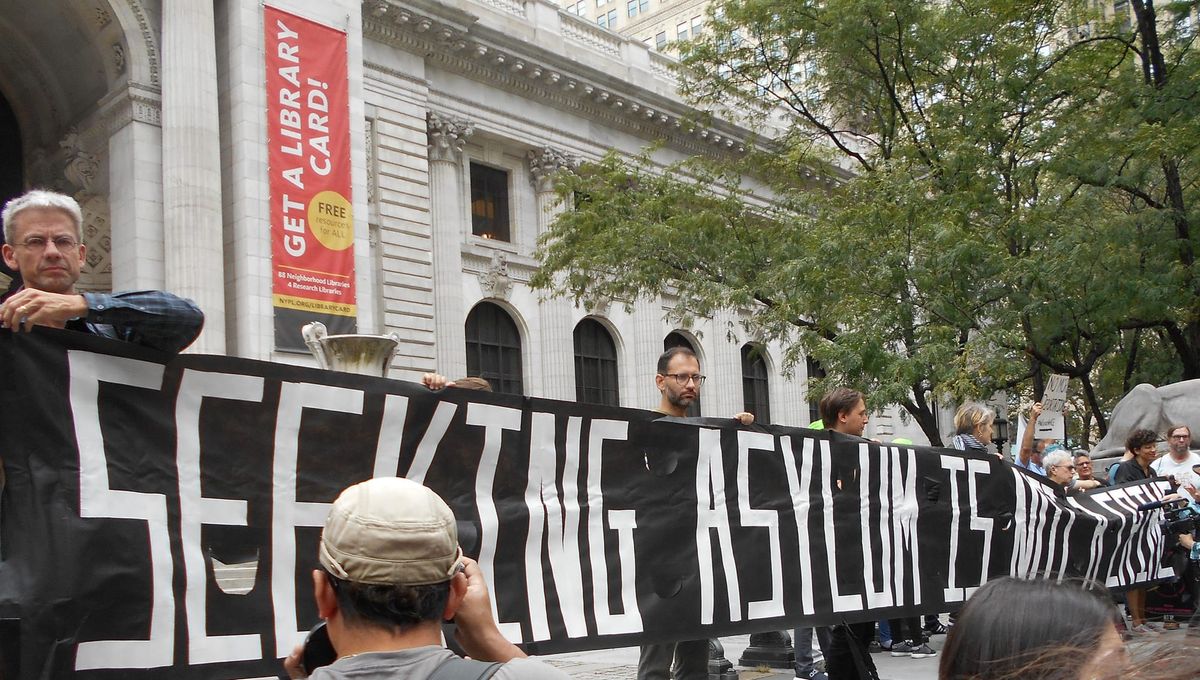 The decades-old policy behind New York’s failure on asylum seekers