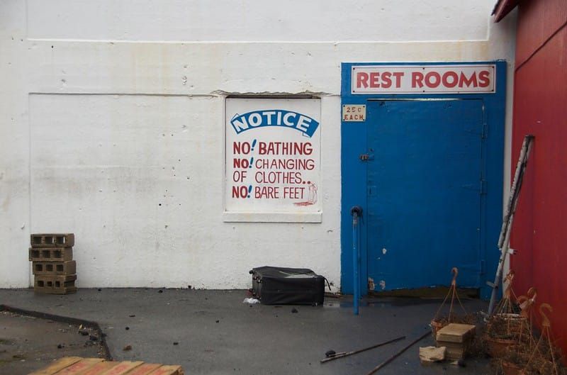 Why aren’t there dedicated changing rooms at the beaches any more?
