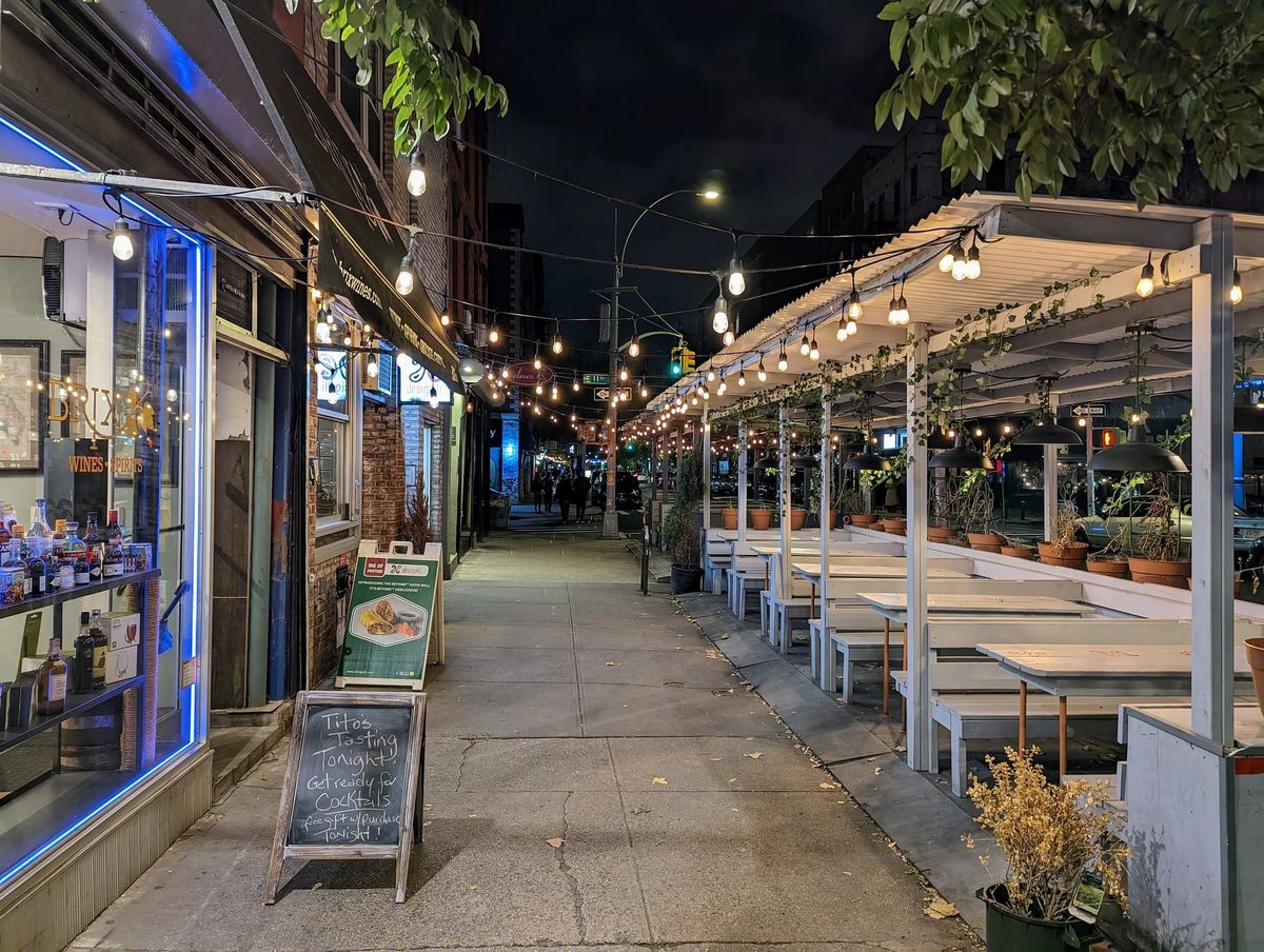 New York destroyed outdoor dining. Curbside Restaurant Week is trying to save it