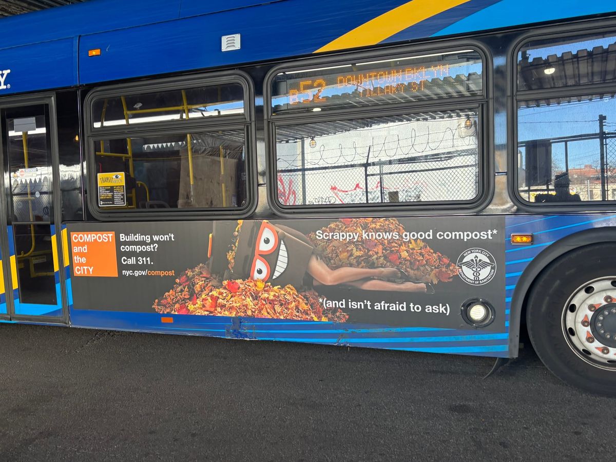 We got to the bottom of the Sex and the City-style composting ads