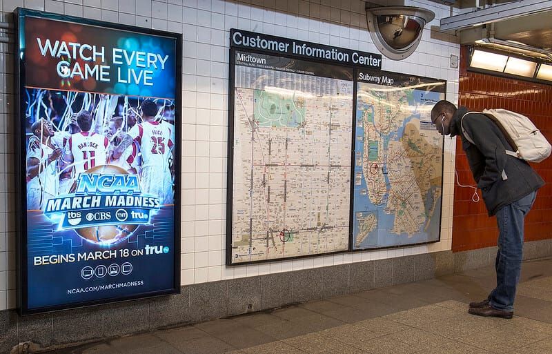 The MTA is actually looking at using those screens for more than advertising
