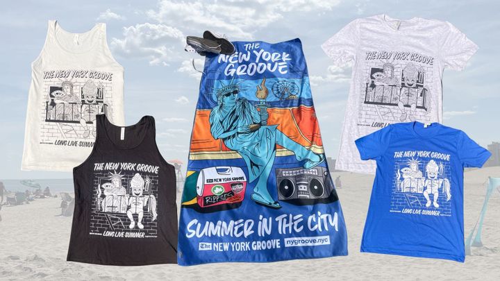 ☀️🗽 On sale now: Our new Summer in the City shirts & towels!