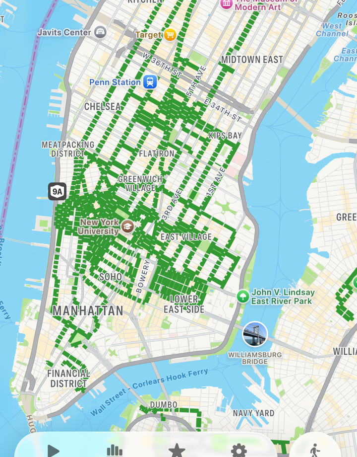 Meet the app that wants you to walk every block of New York