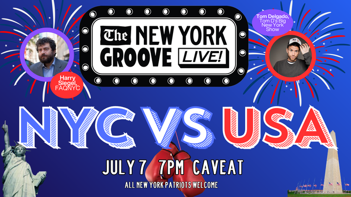 Come watch NYC fight America with us on Tuesday