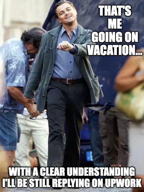 How to Take a Vacation on Upwork Without Killing Your Badges and Metrics