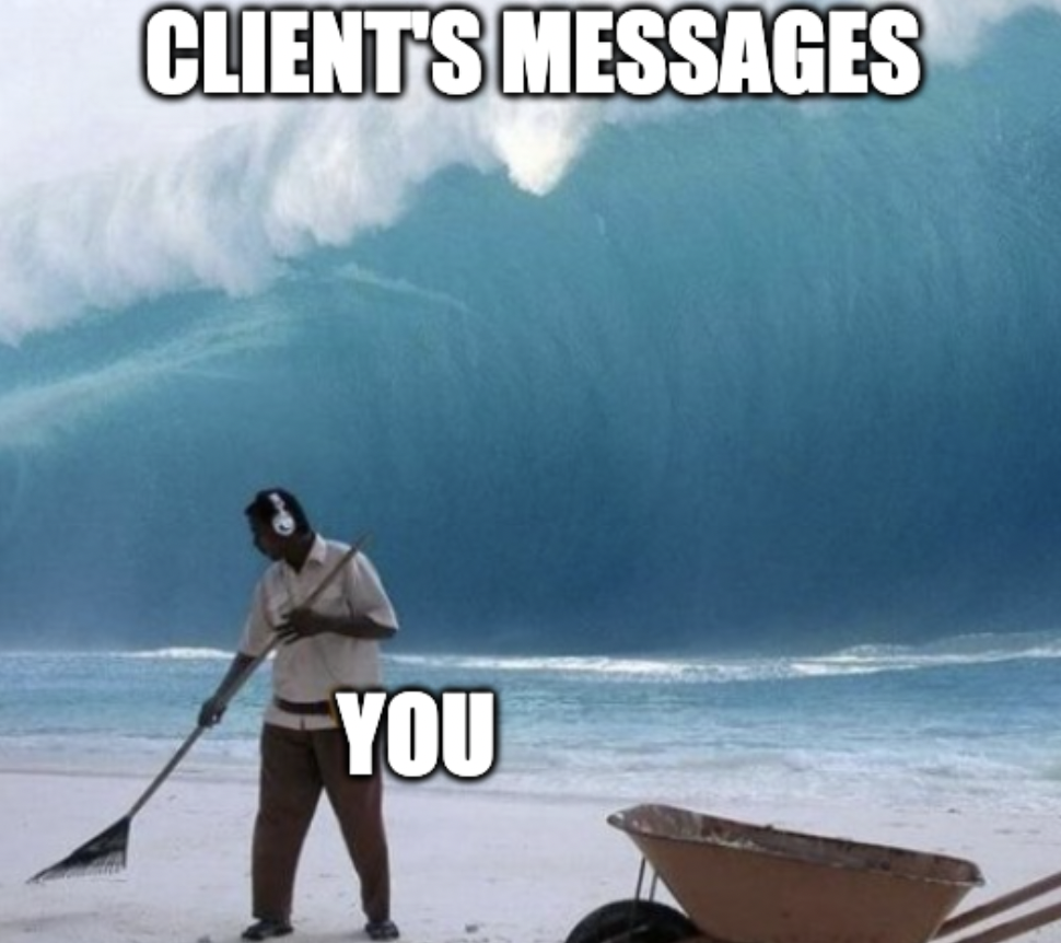 Upwork is down and clients think you are ignoring them