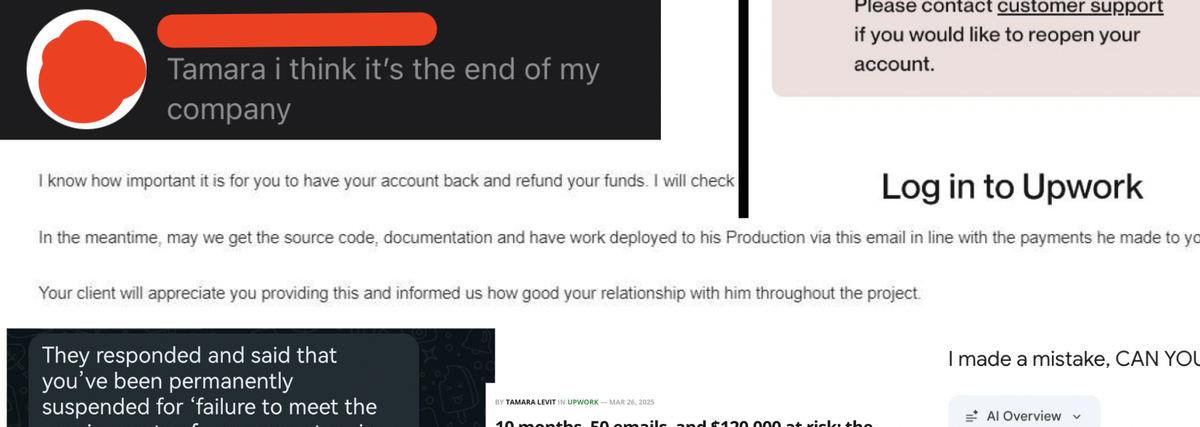 Banned for the second account. How my client almost lost 1m+ account