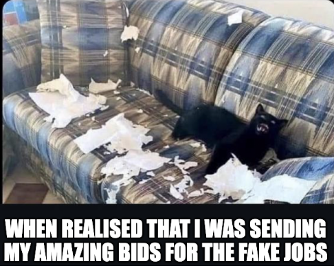 How to spot fake or test jobs on Upwork + antikeywords