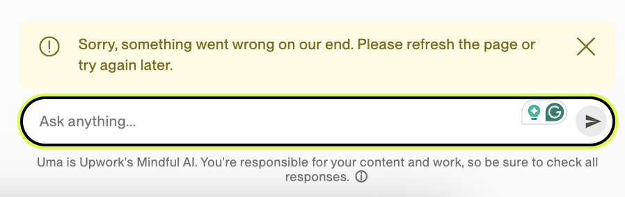 Things are getting worse. Upwork's bidding algorithm is surprising us more