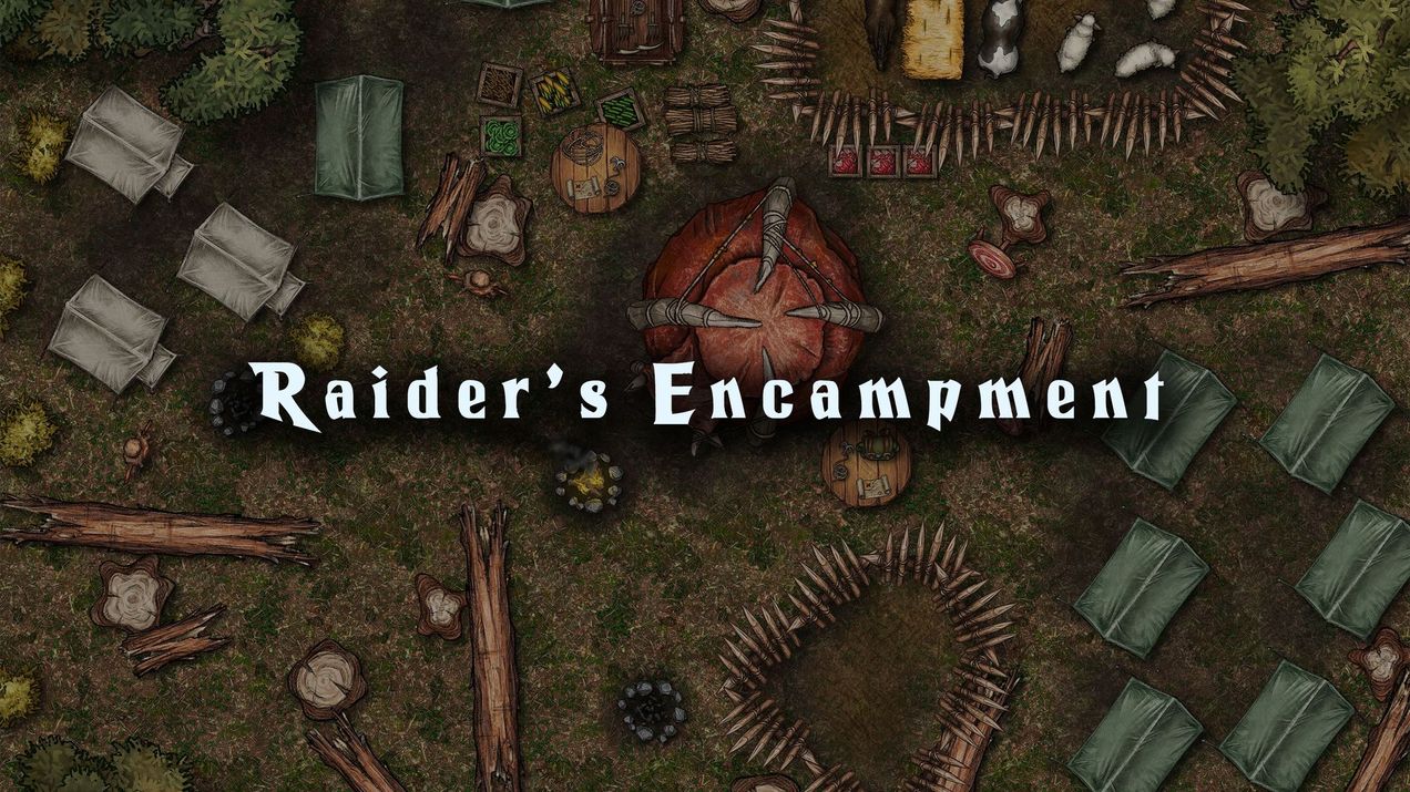 Any world raider's encampment