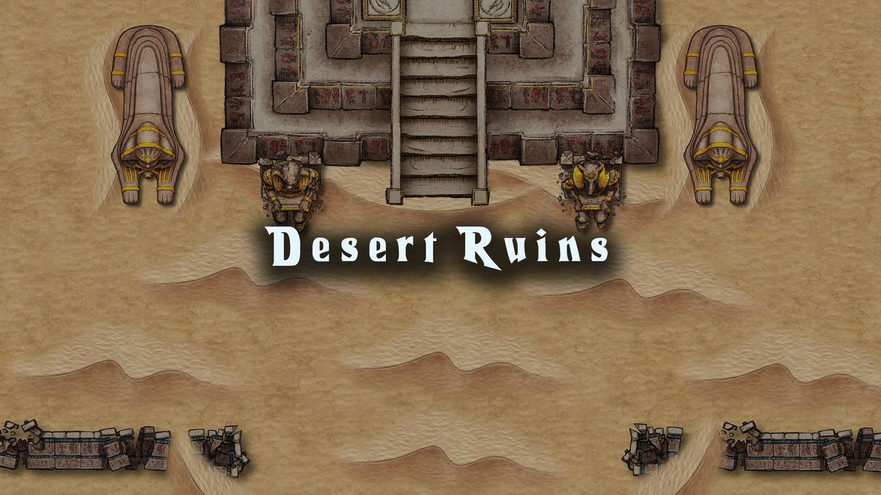 Any world desert ruins