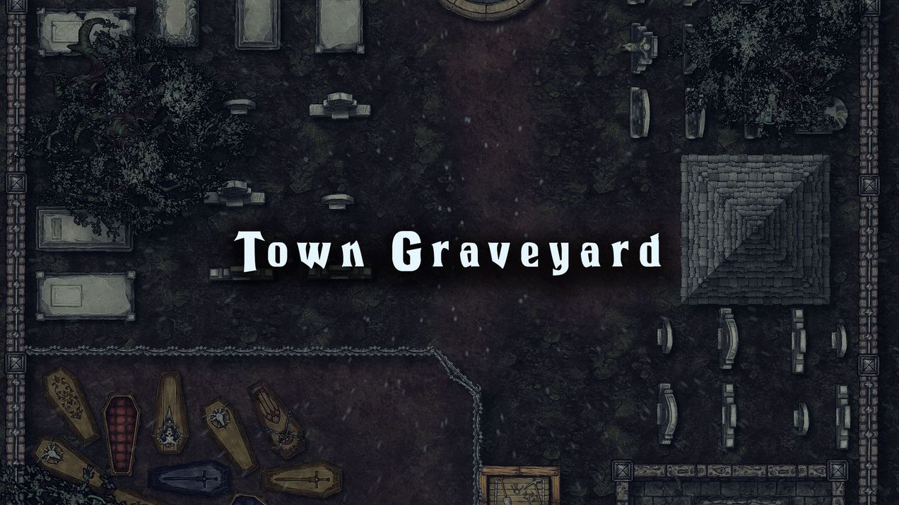 Any world town graveyard
