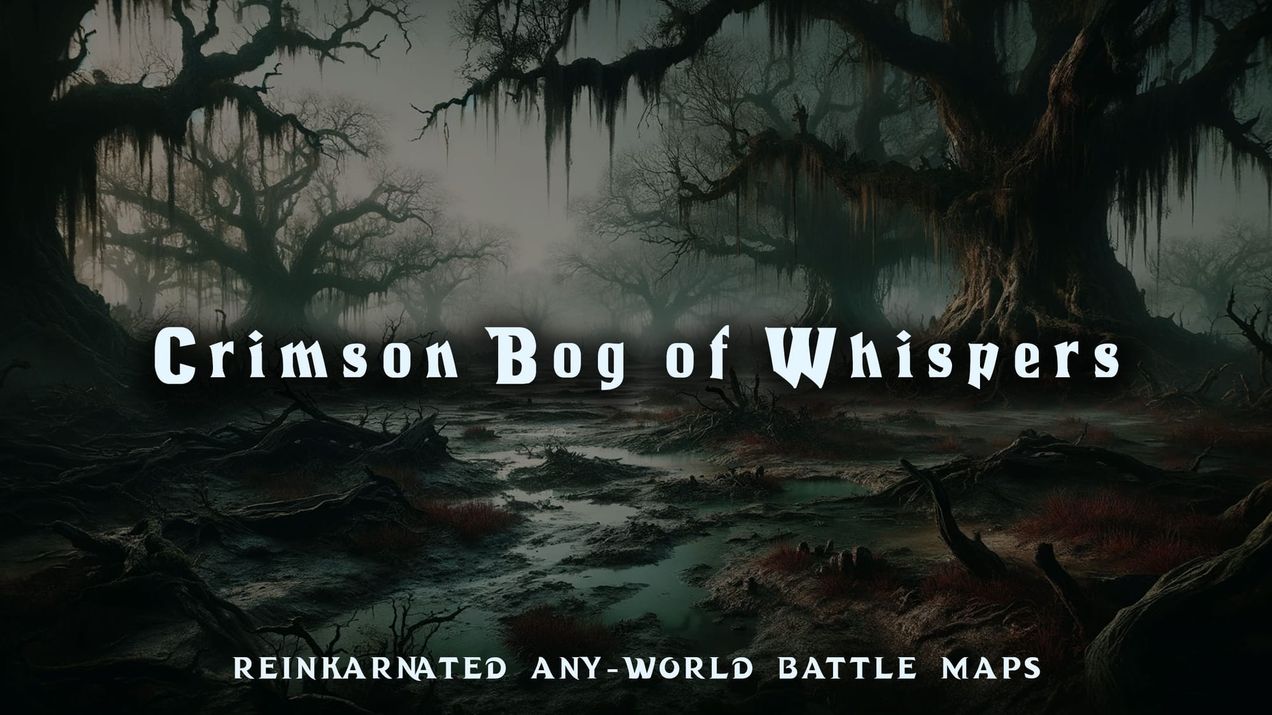Crimson Bog of Whispers