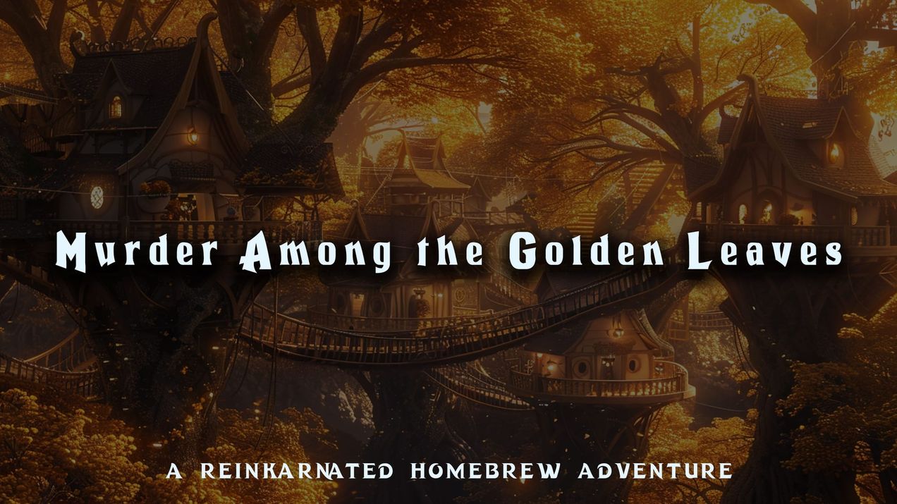 Murder Among the Golden Leaves