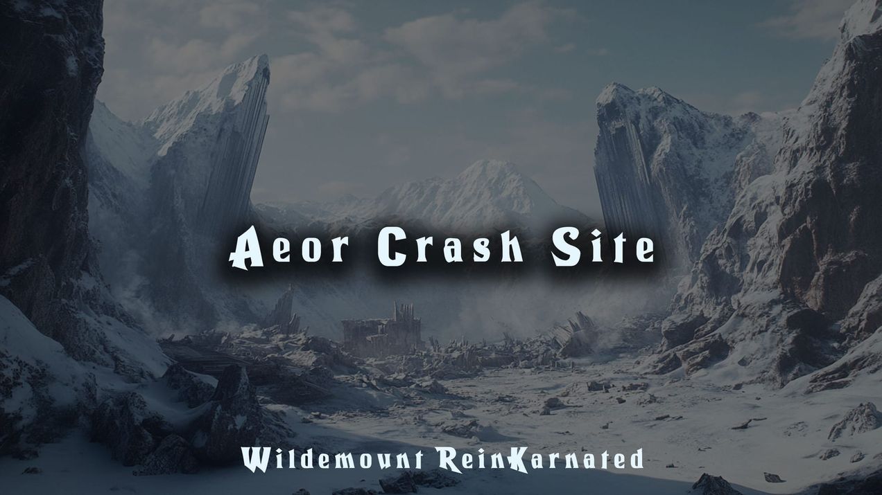 Aeor Crash Site