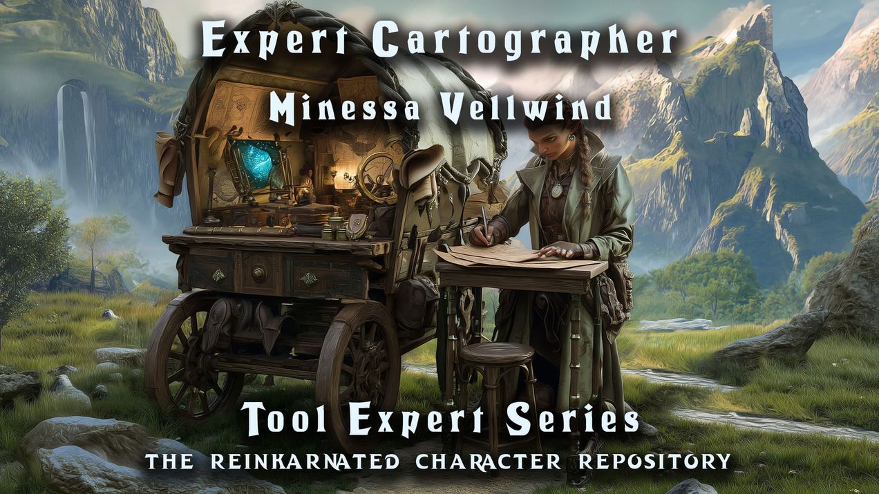 Minessa Vellwind - Expert Cartographer