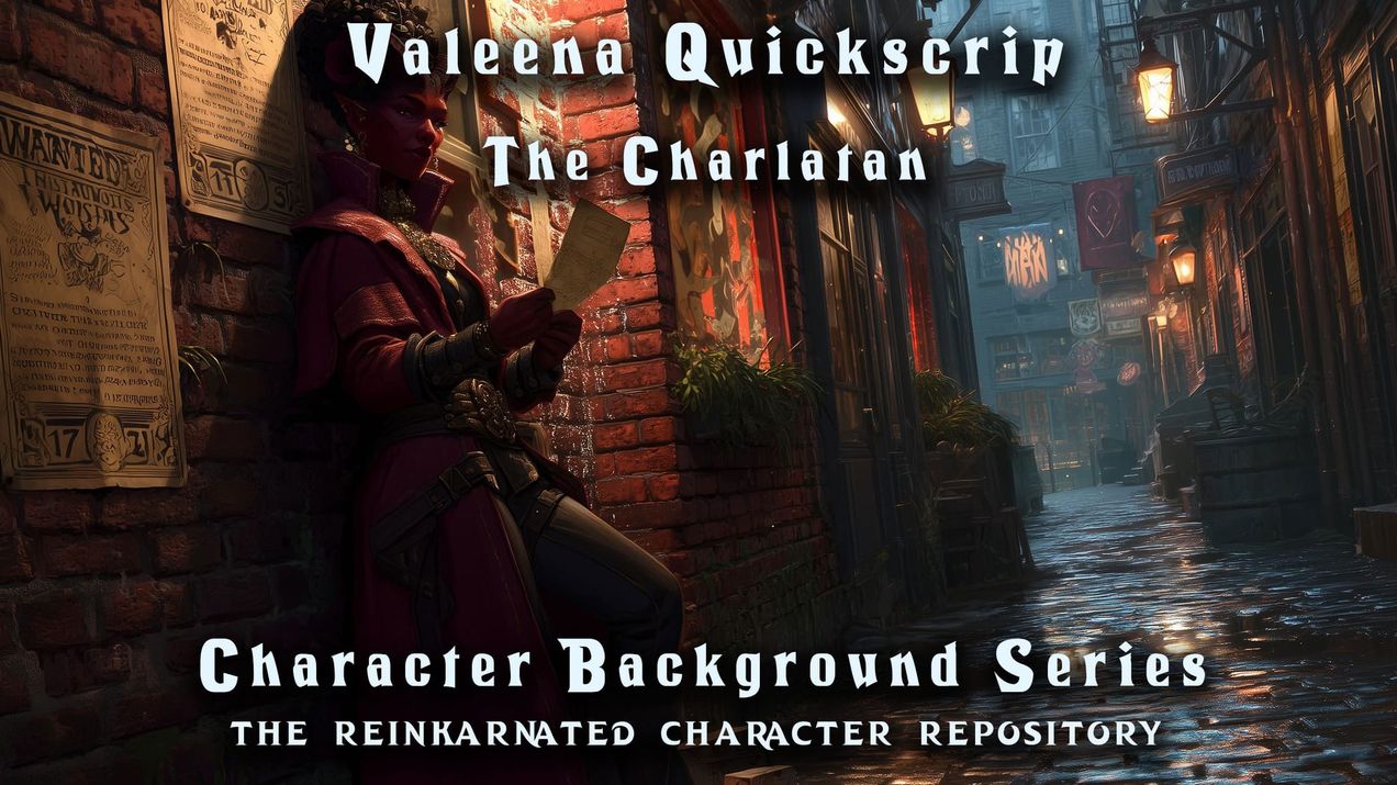 Valeena Quickscrip - The Charlatan