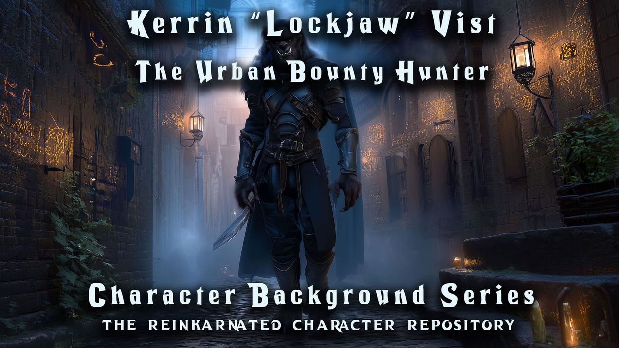 Kerrin “Lockjaw” Vist - The Urban Bounty Hunter