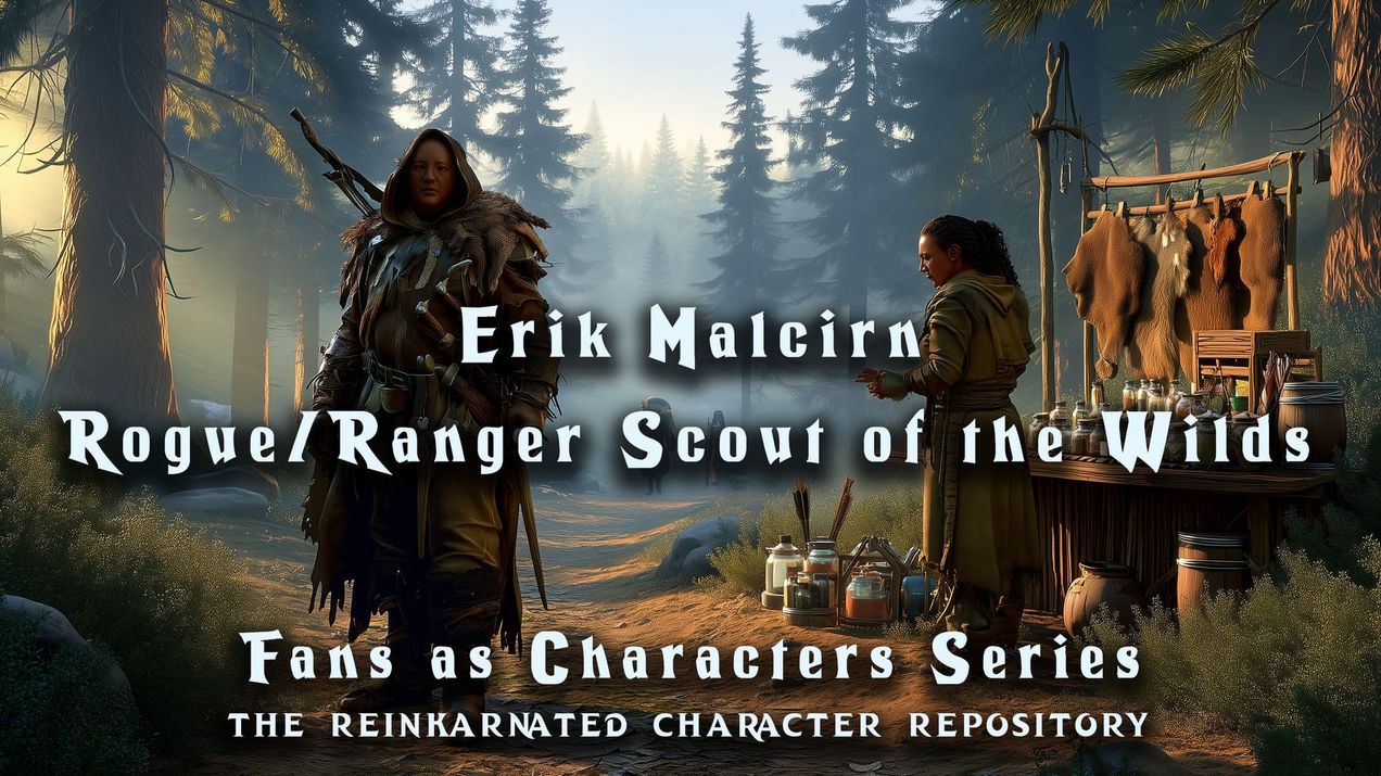 Erik Malcirn – Rogue / Ranger Scout of the Wilds