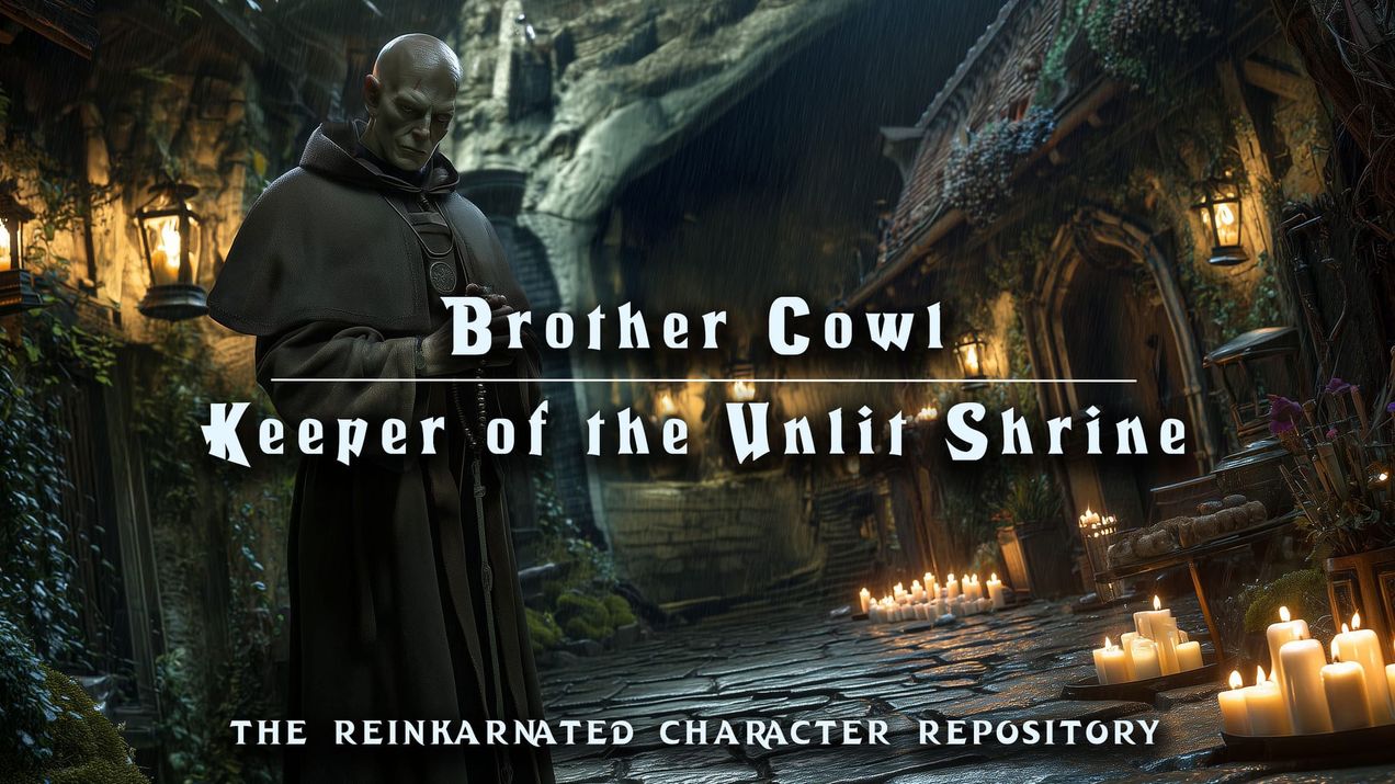 Brother Cowl — Keeper of the Unlit Shrine