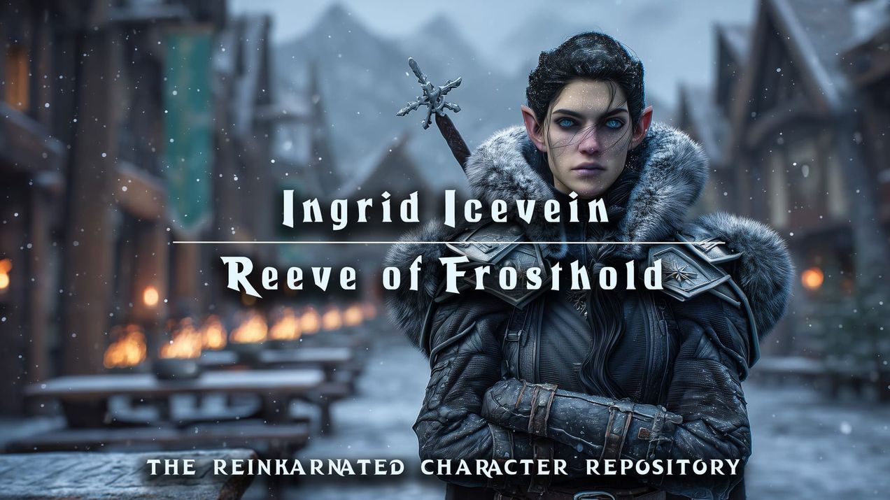 Ingrid Icevein — Reeve of Frosthold