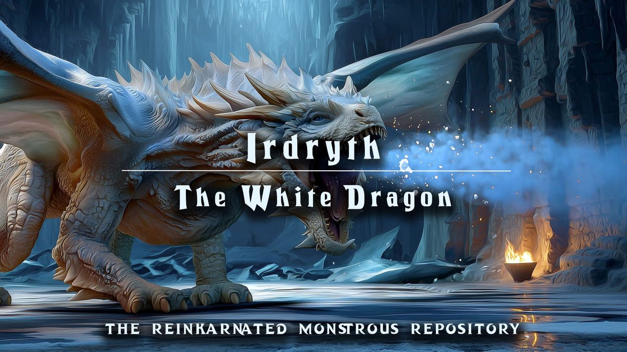 Irdryth - The Adult White Dragon