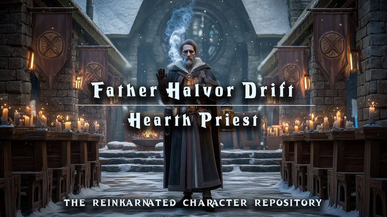 Father Halvor Drift — Hearth Priest