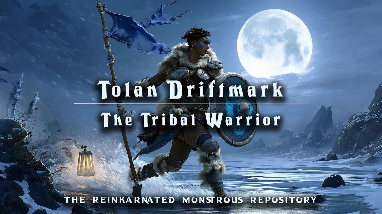 Tolan Driftmark - The Tribal Warrior