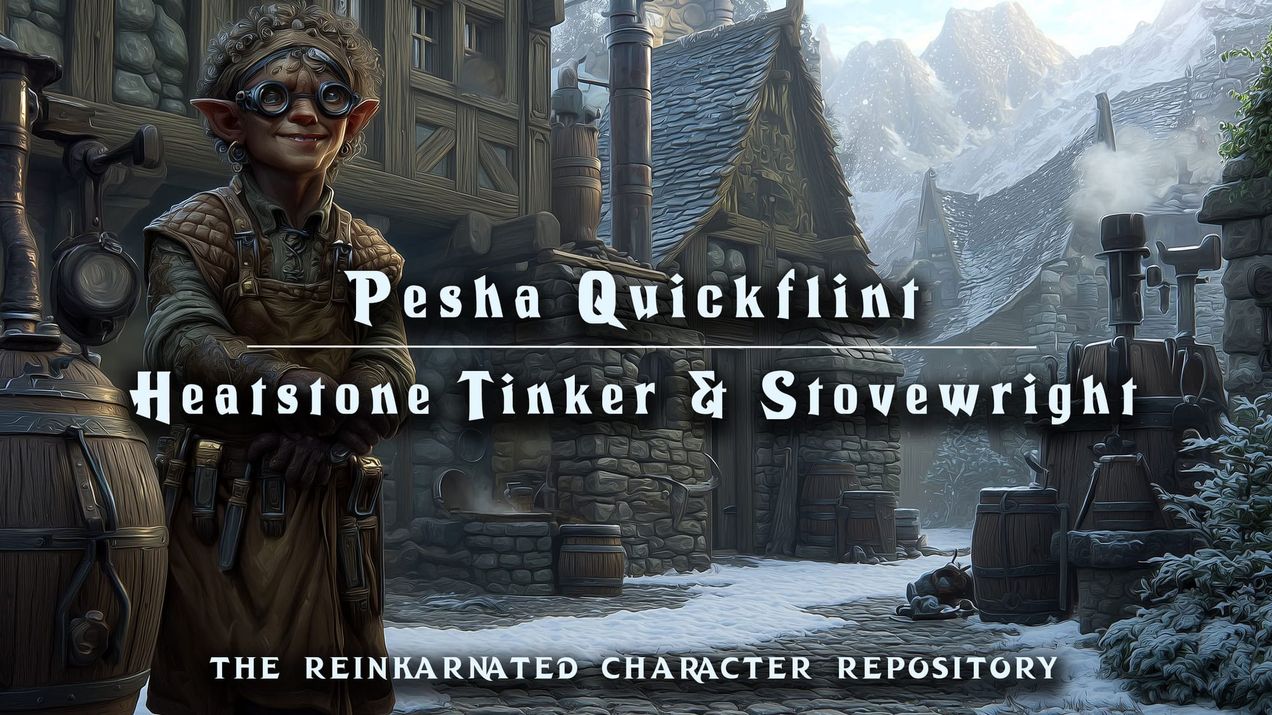 Pesha Quickflint — Heatstone Tinker & Stovewright