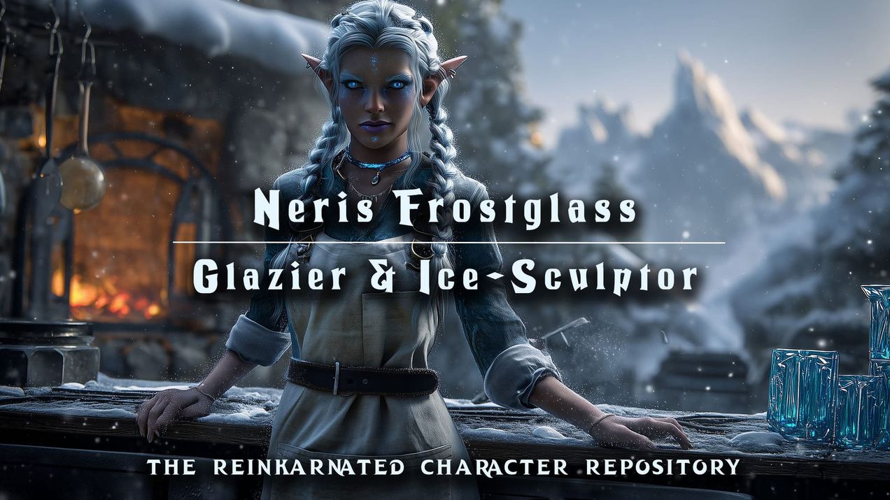 Neris Frostglass — Glazier & Ice-Sculptor