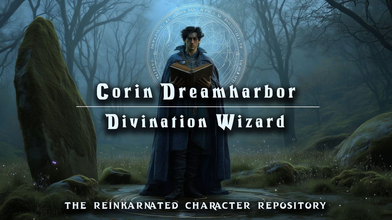 Corin Dreamharbor - Divination Wizard