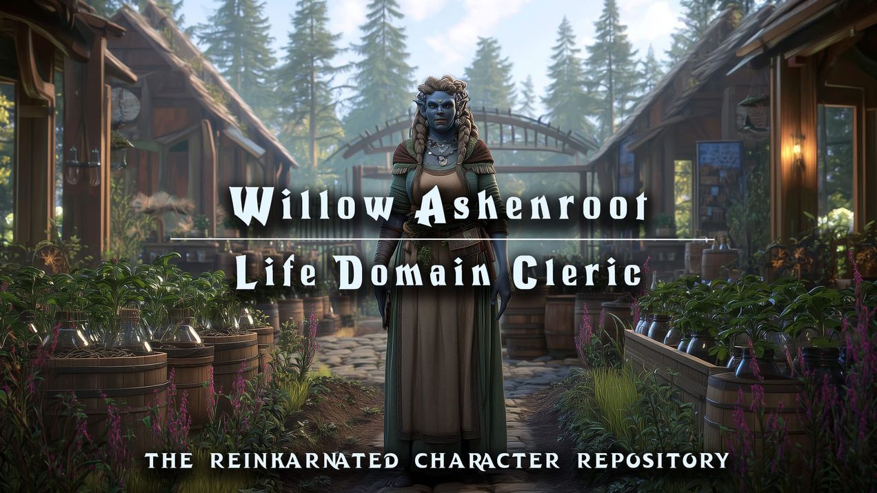 Willow Ashenroot - Life Domain Cleric
