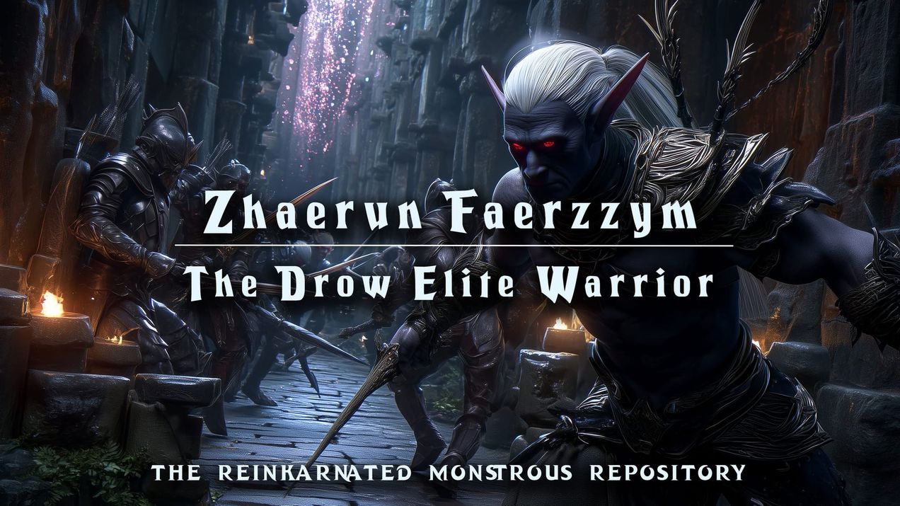 Zhaerun Faerzzym - The Drow Elite Warrior