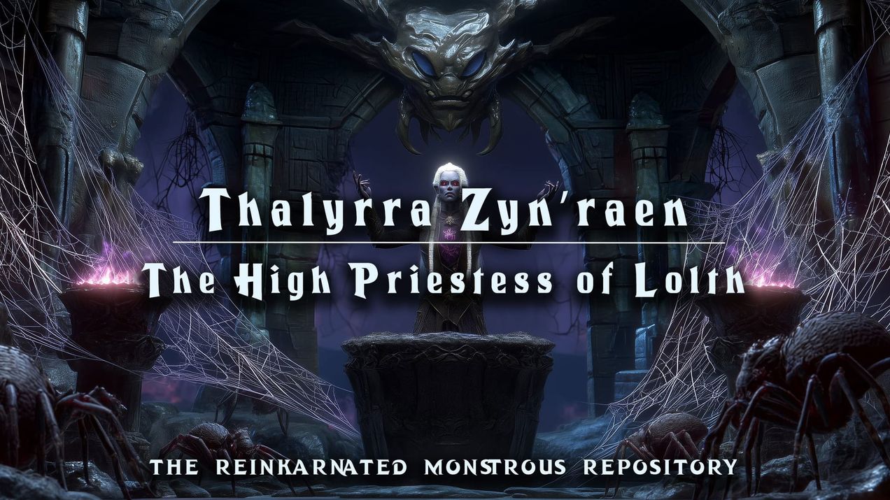 Thalyrra Zyn'raen - The High Priestess of Lolth