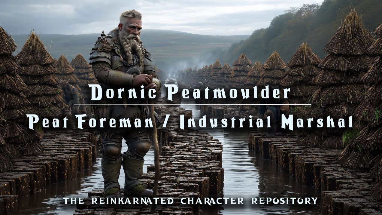 Dornic Peatmoulder – Dwarf Peat Foreman / Industrial Marshal